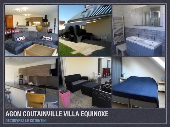 Villa Toscana 250 M De La Plage Agon-Coutainville Eksteriør billede